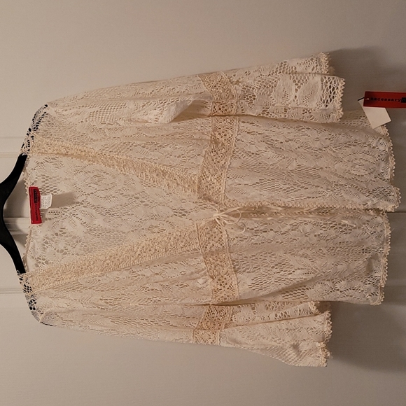 Cotton lace sweater - Picture 2 of 12